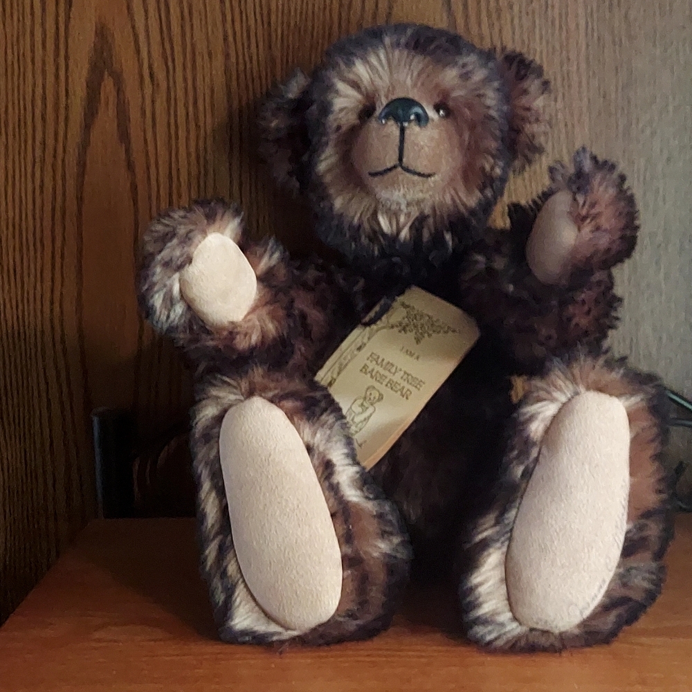 15"  "Backdraft" Brown Collector's Bear - Picture 6 of 16